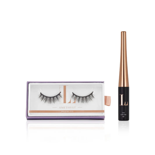 AMETHYST HYBRID MAGNETIC LASH & LINER KIT - Hidden Beauty