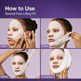 Load image into Gallery viewer, Numbuzin No.9 Nad+ Bio Lifting Full Face Mask 4 Sheets+Lifting Band
