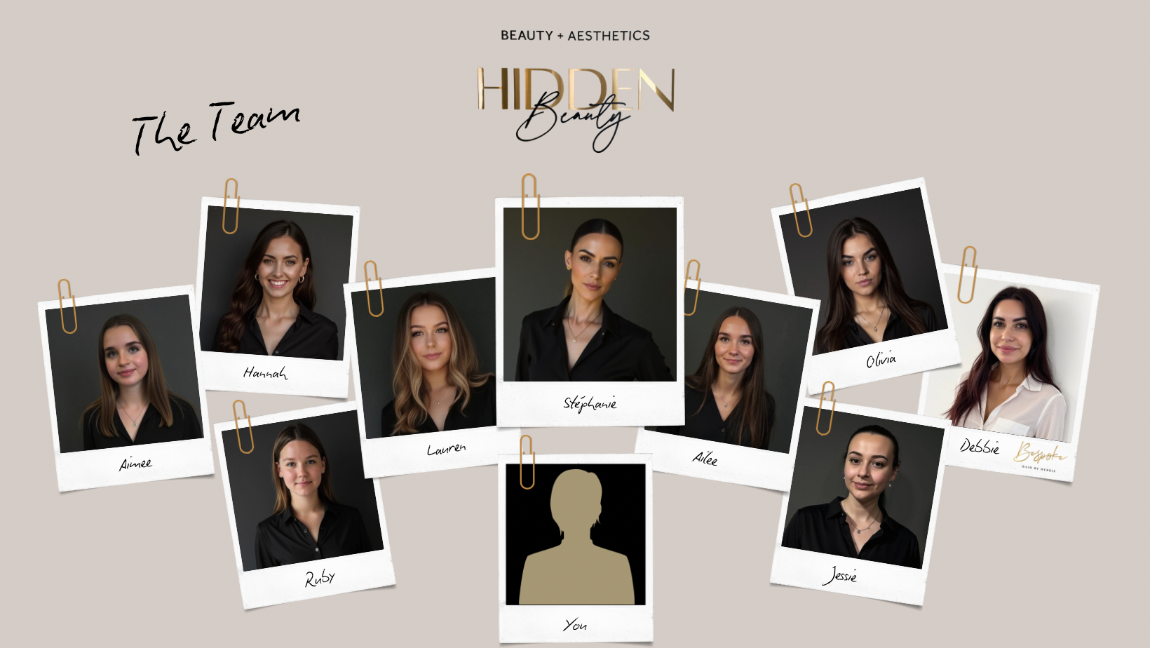 Join our Team at Hidden Beauty + Aesthetics