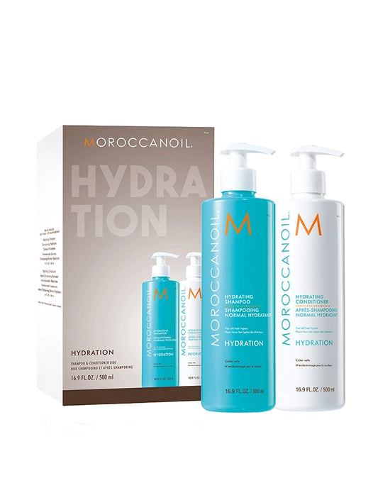 Moroccanoil Hydrating Duo 500ml - Hidden Beauty Shop
