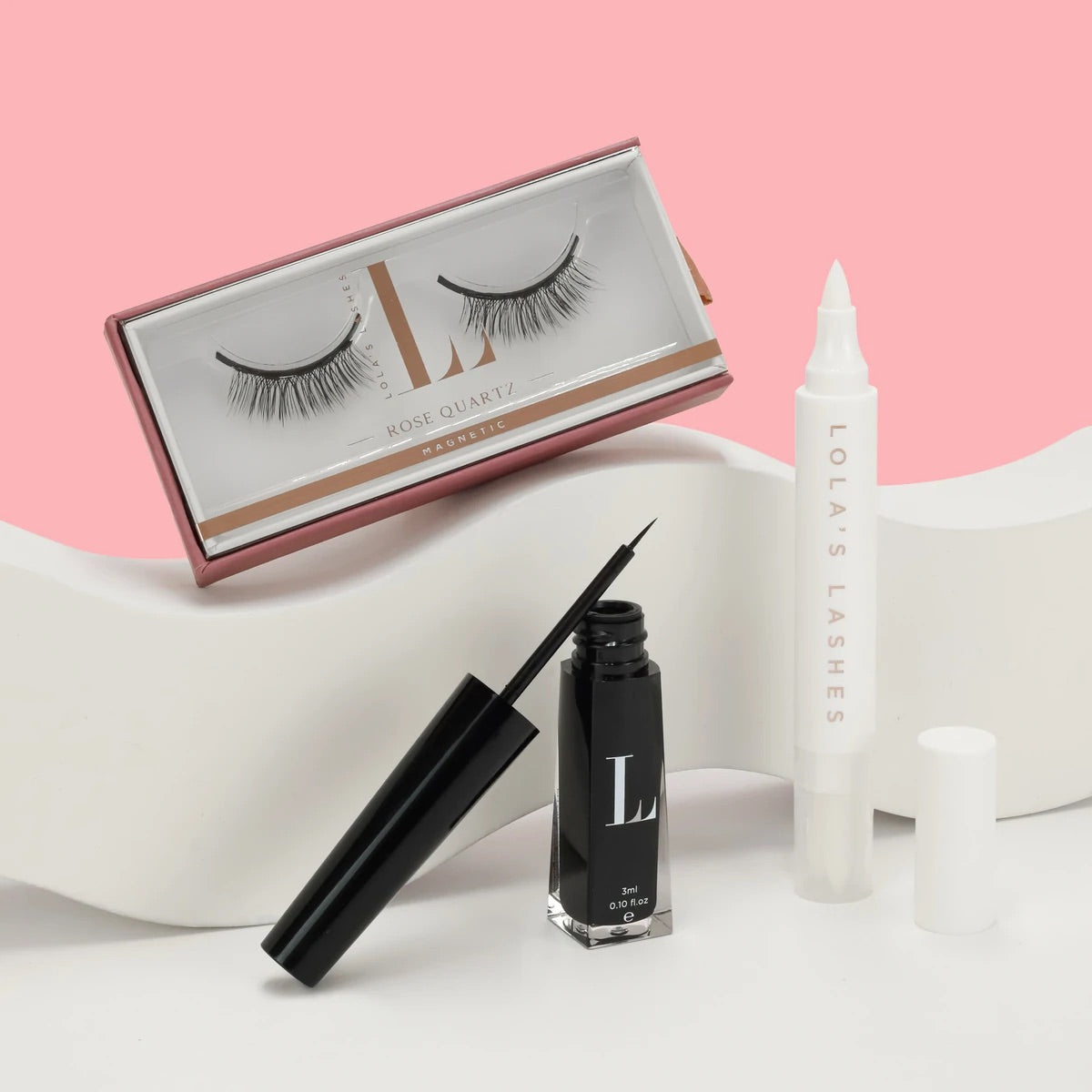 ROSE QUARTZ HYBRID MAGNETIC LASH & LINER KIT - Hidden Beauty Shop